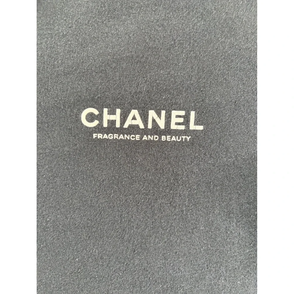 Chanel Fragrance and Beauty Promotional Shirt Women's T-Shirt‎ L Black